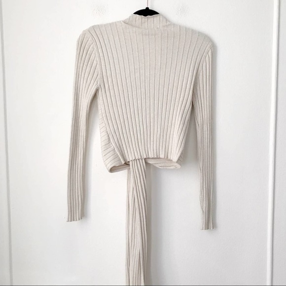 Significant Other Goldie Knit Tie Front Top - Picture 6 of 6